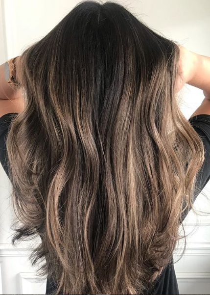 Picture of curly brown hair (will get the details from my sister)
